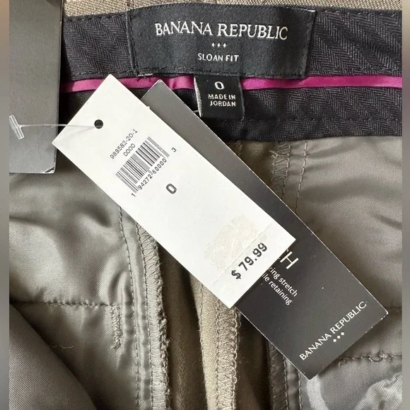 NWT. Women’s Banana Republic Sloan dress pants. Size 0. - Picture 2 of 3